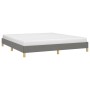 Dark gray fabric bed frame 180x200 cm by vidaXL, Beds and slatted bases - Ref: Foro24-346835, Price: 124,13 €, Discount: %