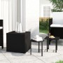 Beistelltische 3 Stück schwarzes synthetisches Rattan von vidaXL, Seitentische - Ref: Foro24-319386, Preis: 47,03 €, Rabatt: %