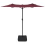 Doppel-Sonnenschirm mit roten Bordeaux LED-Lichtern 316x240 cm von vidaXL, Sonnenschirme - Ref: Foro24-362973, Preis: 186,90 ...