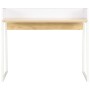 Schreibtisch aus Eiche und Weiß, 90 x 60 x 88 cm von vidaXL, Schreibtische - Ref: Foro24-20265, Preis: 81,30 €, Rabatt: %