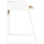 Schreibtisch aus Eiche und Weiß, 90 x 60 x 88 cm von vidaXL, Schreibtische - Ref: Foro24-20265, Preis: 81,30 €, Rabatt: %