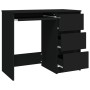 Schwarzer Sperrholz-Schreibtisch 90x45x76 cm von vidaXL, Schreibtische - Ref: Foro24-801374, Preis: 90,98 €, Rabatt: %