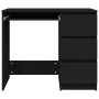 Schwarzer Sperrholz-Schreibtisch 90x45x76 cm von vidaXL, Schreibtische - Ref: Foro24-801374, Preis: 90,98 €, Rabatt: %