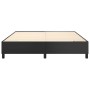 Bettgestell aus schwarzem Kunstleder, 160 x 200 cm von vidaXL, Betten und Lattenroste - Ref: Foro24-3121053, Preis: 129,99 €,...