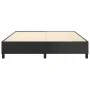 Black synthetic leather bed frame 160x200 cm by vidaXL, Beds and slatted bases - Ref: Foro24-3121053, Price: 125,66 €, Discou...