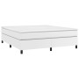 Bettgestell aus weißem Kunstleder, 160 x 200 cm von vidaXL, Betten und Lattenroste - Ref: Foro24-3121054, Preis: 131,37 €, Ra...