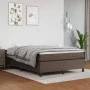 Estructura de cama de cuero sintético marrón 140x200 cm de vidaXL, Camas y somieres - Ref: Foro24-3121050, Precio: 119,79 €, ...