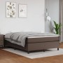 Estructura de cama de cuero sintético marrón 140x200 cm de vidaXL, Camas y somieres - Ref: Foro24-3121050, Precio: 121,65 €, ...