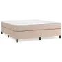 Cappuccino synthetic leather bed frame 180x200 cm by vidaXL, Beds and slatted bases - Ref: Foro24-3121064, Price: 162,96 €, D...