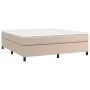 Cappuccino synthetic leather bed frame 180x200 cm by vidaXL, Beds and slatted bases - Ref: Foro24-3121064, Price: 162,96 €, D...