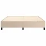 Cappuccino synthetic leather bed frame 180x200 cm by vidaXL, Beds and slatted bases - Ref: Foro24-3121064, Price: 162,96 €, D...
