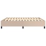 Bettgestell aus Cappuccino-Kunstleder, 180 x 200 cm von vidaXL, Betten und Lattenroste - Ref: Foro24-3121064, Preis: 166,15 €...