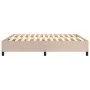 Cappuccino synthetic leather bed frame 180x200 cm by vidaXL, Beds and slatted bases - Ref: Foro24-3121064, Price: 162,96 €, D...