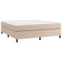 Bettgestell aus Cappuccino-Kunstleder, 160 x 200 cm von vidaXL, Betten und Lattenroste - Ref: Foro24-3121058, Preis: 134,10 €...