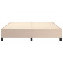 Bettgestell aus Cappuccino-Kunstleder, 160 x 200 cm von vidaXL, Betten und Lattenroste - Ref: Foro24-3121058, Preis: 134,10 €...