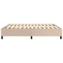 Bettgestell aus Cappuccino-Kunstleder, 160 x 200 cm von vidaXL, Betten und Lattenroste - Ref: Foro24-3121058, Preis: 134,10 €...