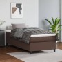 Estructura de cama cuero sintético marrón 80x200 cm de vidaXL, Camas y somieres - Ref: Foro24-3121014, Precio: 97,47 €