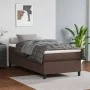 Estructura de cama cuero sintético marrón 80x200 cm de vidaXL, Camas y somieres - Ref: Foro24-3121014, Precio: 95,82 €, Descu...
