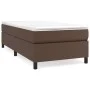 Estructura de cama cuero sintético marrón 80x200 cm de vidaXL, Camas y somieres - Ref: Foro24-3121014, Precio: 95,82 €, Descu...