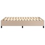 Bettgestell aus Cappuccino-Kunstleder, 140 x 190 cm von vidaXL, Betten und Lattenroste - Ref: Foro24-3121046, Preis: 131,99 €...