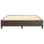 Brown synthetic leather bed frame 180x200 cm by vidaXL, Beds and slatted bases - Ref: Foro24-3121062, Price: 160,92 €, Discou...