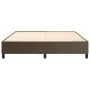 Estructura de cama de cuero sintético marrón 180x200 cm de vidaXL, Camas y somieres - Ref: Foro24-3121062, Precio: 158,12 €, ...