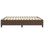 Estructura de cama de cuero sintético marrón 180x200 cm de vidaXL, Camas y somieres - Ref: Foro24-3121062, Precio: 158,12 €, ...