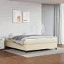 Estructura de cama de cuero sintético crema 180x200 cm de vidaXL, Camas y somieres - Ref: Foro24-3121061, Precio: 131,47 €, D...