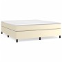 Estructura de cama de cuero sintético crema 180x200 cm de vidaXL, Camas y somieres - Ref: Foro24-3121061, Precio: 133,55 €, D...