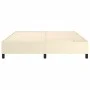 Cream synthetic leather bed frame 180x200 cm by vidaXL, Beds and slatted bases - Ref: Foro24-3121061, Price: 131,72 €, Discou...