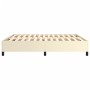Estructura de cama de cuero sintético crema 180x200 cm de vidaXL, Camas y somieres - Ref: Foro24-3121061, Precio: 133,55 €, D...