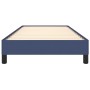 Estructura de cama de tela azul 90x190 cm de vidaXL, Camas y somieres - Ref: Foro24-346686, Precio: 74,50 €, Descuento: %
