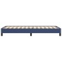 Estructura de cama de tela azul 90x190 cm de vidaXL, Camas y somieres - Ref: Foro24-346686, Precio: 74,50 €, Descuento: %
