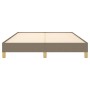 Taupe gray fabric bed frame 140x190 cm by vidaXL, Beds and slatted bases - Ref: Foro24-346814, Price: 118,75 €, Discount: %
