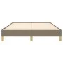 Taupegrauer Bettrahmen aus Stoff, 140 x 190 cm von vidaXL, Betten und Lattenroste - Ref: Foro24-346814, Preis: 116,41 €, Raba...
