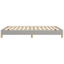 Estructura de cama de tela gris claro 140x190 cm de vidaXL, Camas y somieres - Ref: Foro24-346810, Precio: 115,80 €, Descuent...