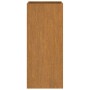 Jardinera de acero corten 32x29x75 cm de vidaXL, Maceteros y jardineras - Ref: Foro24-821553, Precio: 71,08 €, Descuento: %