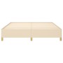 Cream fabric bed frame 160x200 cm by vidaXL, Beds and slatted bases - Ref: Foro24-347178, Price: 152,41 €, Discount: %