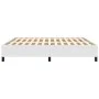 Bettgestell aus weißem Kunstleder, 160 x 200 cm von vidaXL, Betten und Lattenroste - Ref: Foro24-347258, Preis: 130,61 €, Rab...
