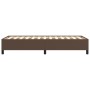 Brown synthetic leather bed frame 80x200 cm by vidaXL, Beds and slatted bases - Ref: Foro24-347218, Price: 97,47 €, Discount: %