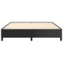Estructura de cama de cuero sintético negro 160x200 cm de vidaXL, Camas y somieres - Ref: Foro24-347257, Precio: 126,29 €, De...