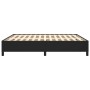 Bettgestell aus schwarzem Kunstleder, 160 x 200 cm von vidaXL, Betten und Lattenroste - Ref: Foro24-347257, Preis: 129,99 €, ...