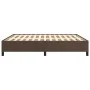 Brown synthetic leather bed frame 180x200 cm by vidaXL, Beds and slatted bases - Ref: Foro24-347266, Price: 158,12 €, Discoun...