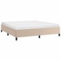 Cappuccino synthetic leather bed frame 180x200 cm by vidaXL, Beds and slatted bases - Ref: Foro24-347268, Price: 166,15 €, Di...