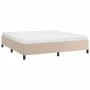 Estructura de cama de cuero sintético capuchino 180x200 cm de vidaXL, Camas y somieres - Ref: Foro24-347268, Precio: 162,96 €...
