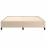Cappuccino synthetic leather bed frame 180x200 cm by vidaXL, Beds and slatted bases - Ref: Foro24-347268, Price: 166,15 €, Di...