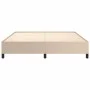 Cappuccino synthetic leather bed frame 180x200 cm by vidaXL, Beds and slatted bases - Ref: Foro24-347268, Price: 162,96 €, Di...