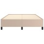 Bettgestell aus Cappuccino-Kunstleder, 140 x 200 cm von vidaXL, Betten und Lattenroste - Ref: Foro24-347256, Preis: 114,95 €,...