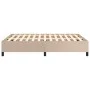 Bettgestell aus Cappuccino-Kunstleder, 140 x 200 cm von vidaXL, Betten und Lattenroste - Ref: Foro24-347256, Preis: 113,34 €,...