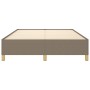 Taupe gray fabric bed frame 140x190 cm by vidaXL, Beds and slatted bases - Ref: Foro24-347161, Price: 135,58 €, Discount: %